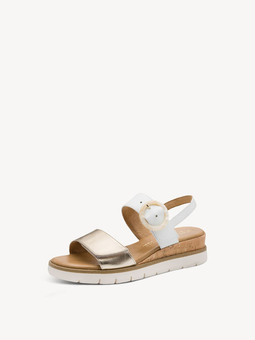 Sandalette - wei&szlig;, WHITE COMB, hi-res