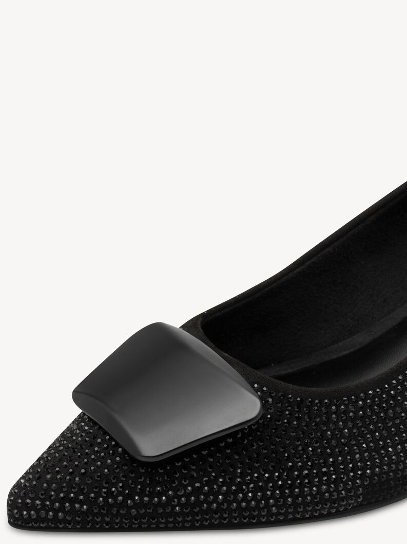 Pumps - schwarz, BLACK GLITTER, hi-res