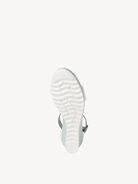 Sandalette - weiß, WHITE/SAGE, hi-res