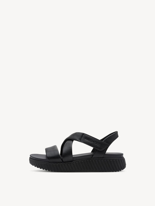 Sandal, BLACK, hi-res