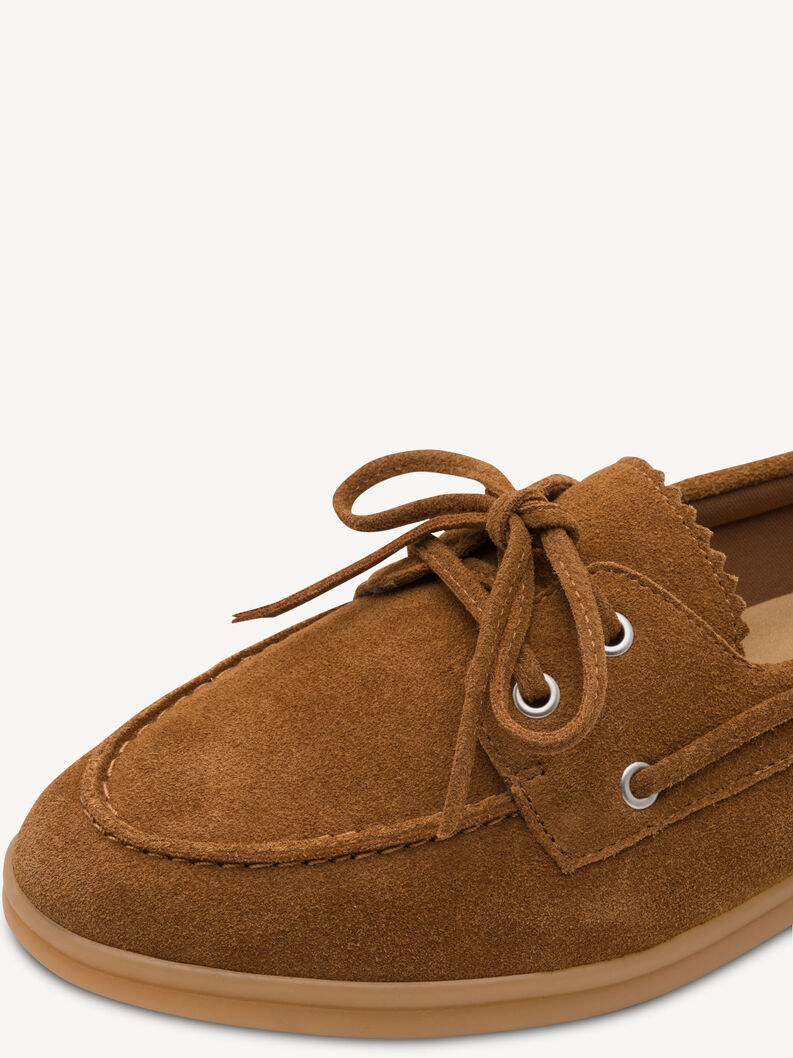 Lederslipper - braun, COGNAC, hi-res