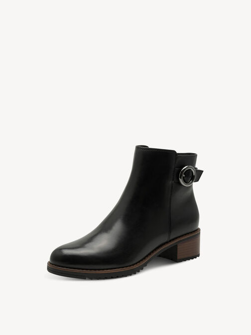 Stiefelette - schwarz, BLACK, hi-res
