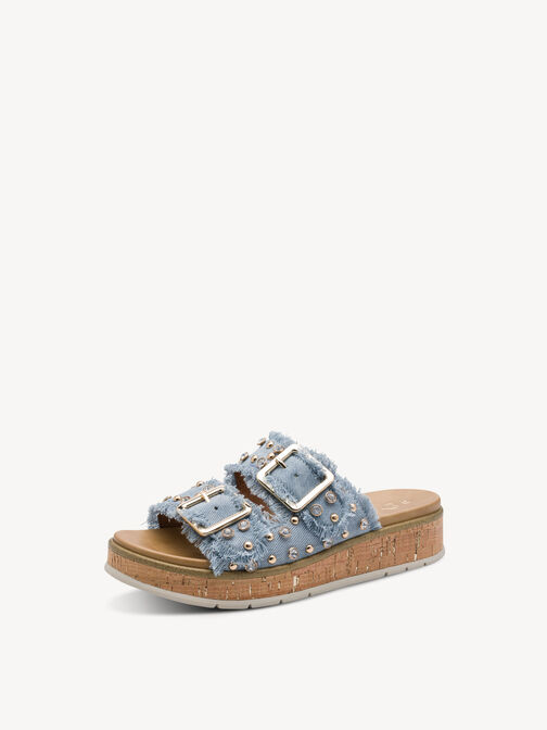 Pantolette - blau, BLUE JEANS, hi-res