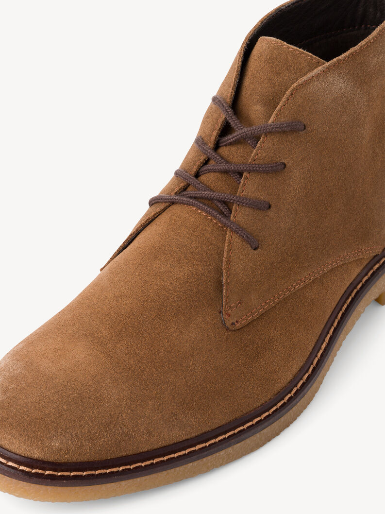 Leather Bootie - brown, MUSCAT COMB, hi-res