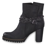 Bottine en cuir - noir, BLACK ANT.COMB, hi-res