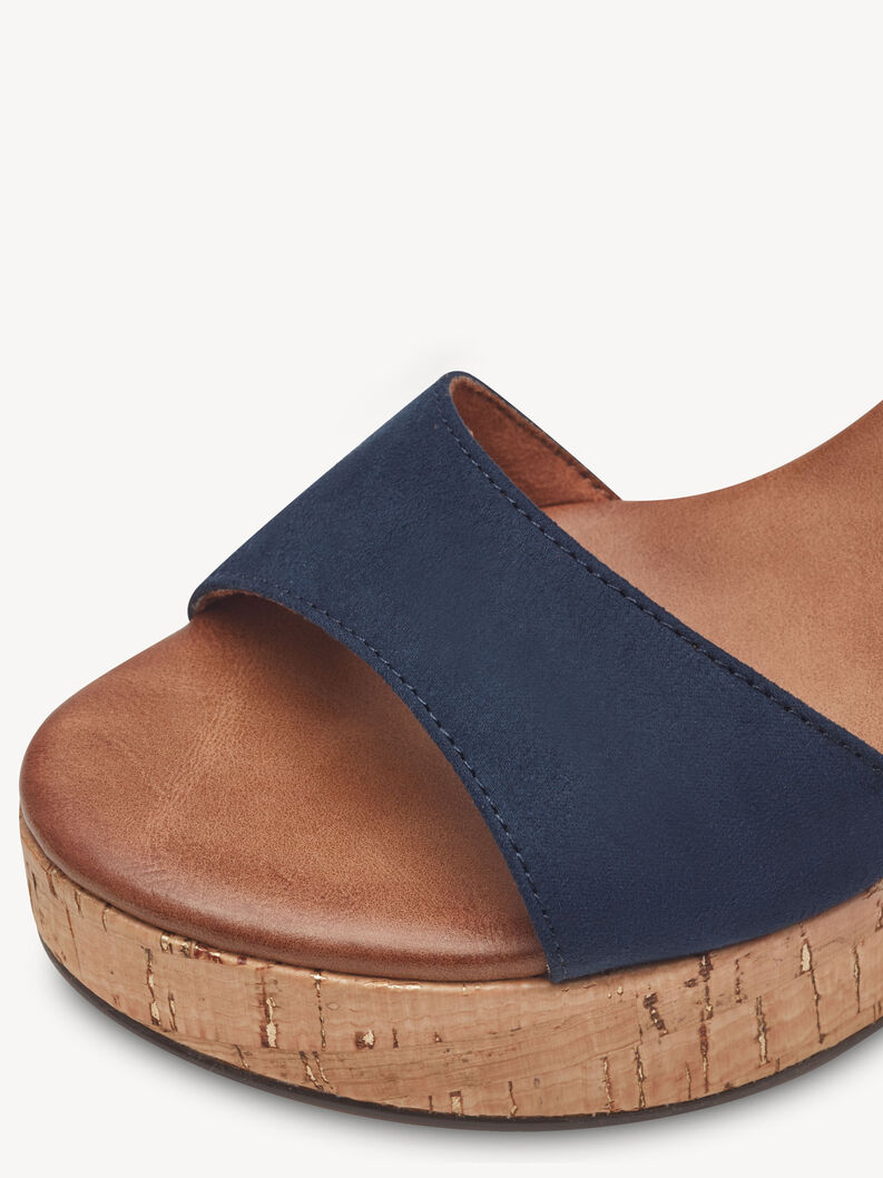 Sandal - blue, NAVY COMB, hi-res
