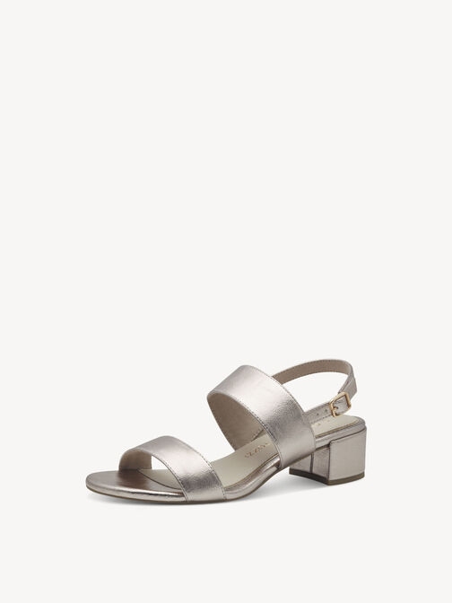 Sandale - metallic, PLATINUM, hi-res