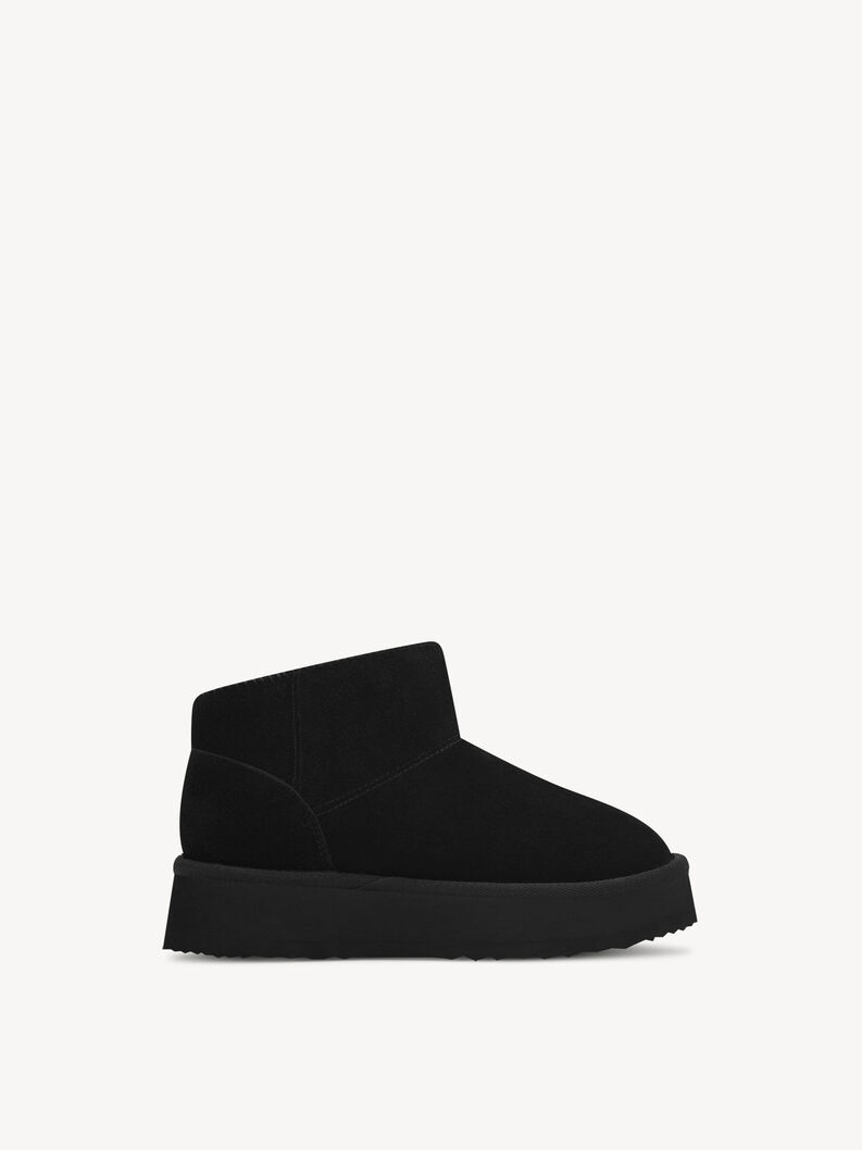 Stiefelette - schwarz Warmfutter, BLACK, hi-res