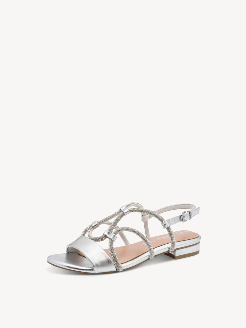 Sandale - metallic, SILVER, hi-res