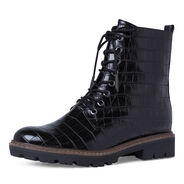Stiefelette - schwarz, BLACK CROCO, hi-res