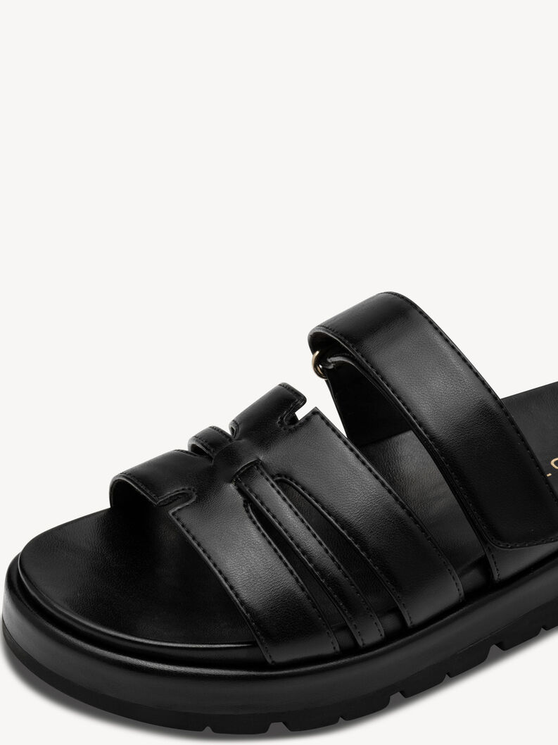 Pantolette - schwarz, BLACK, hi-res