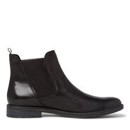 Leather Chelsea boot - black, BLACK ANTIC, hi-res