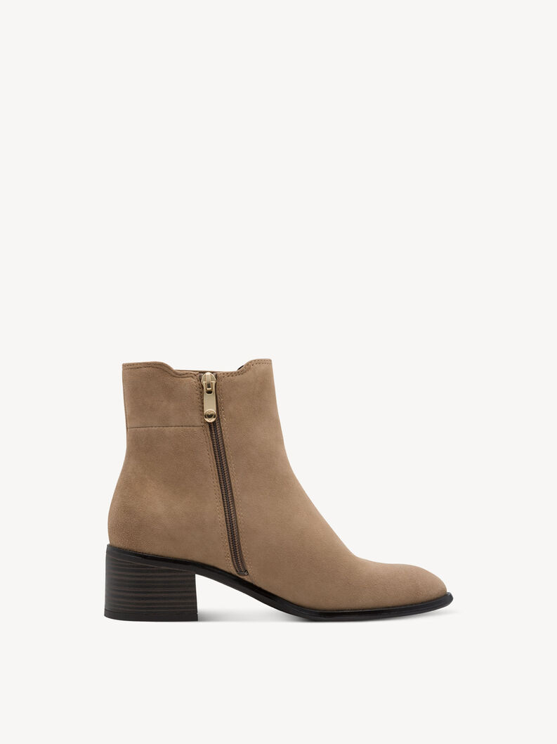 Leder Chelsea Boot - beige, BEIGE, hi-res