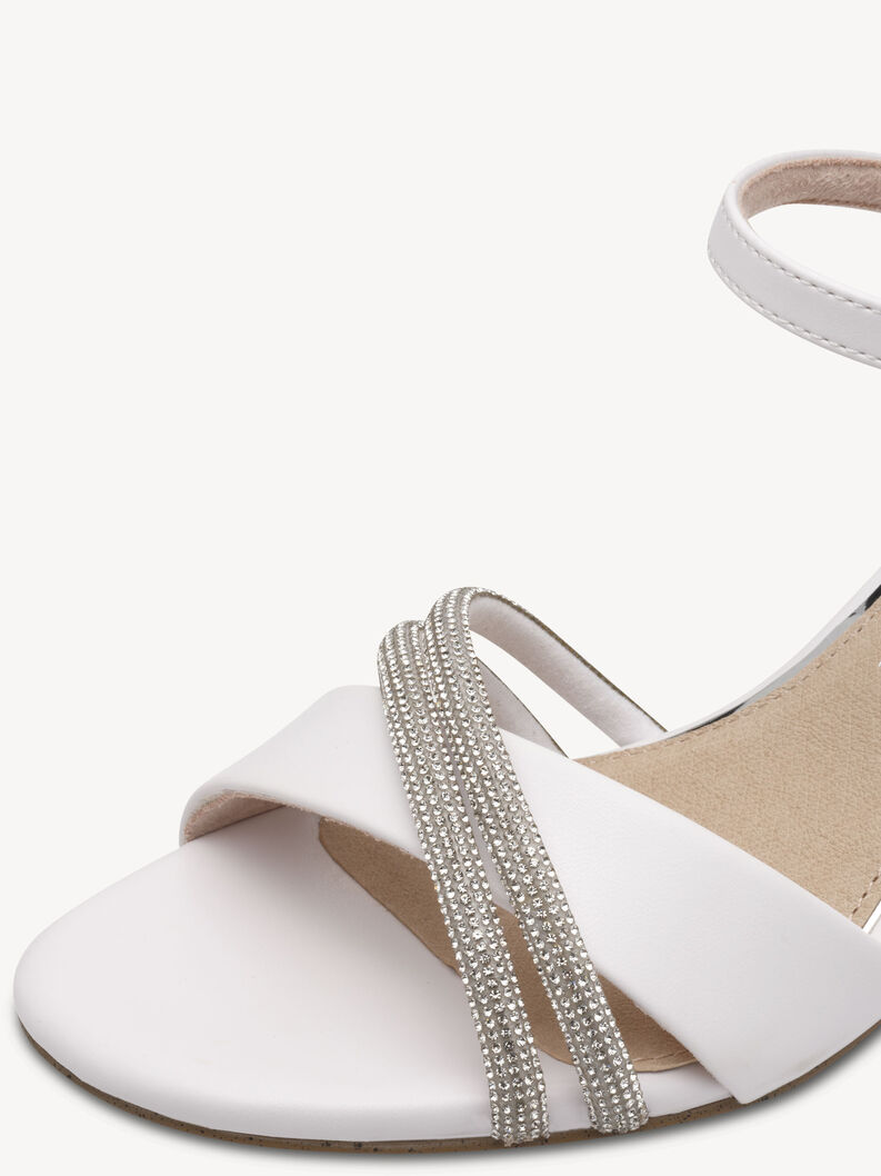 Sandal - white, WHITE, hi-res