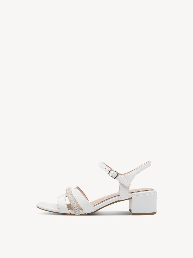 Sandalette - beige, IVORY PATENT, hi-res