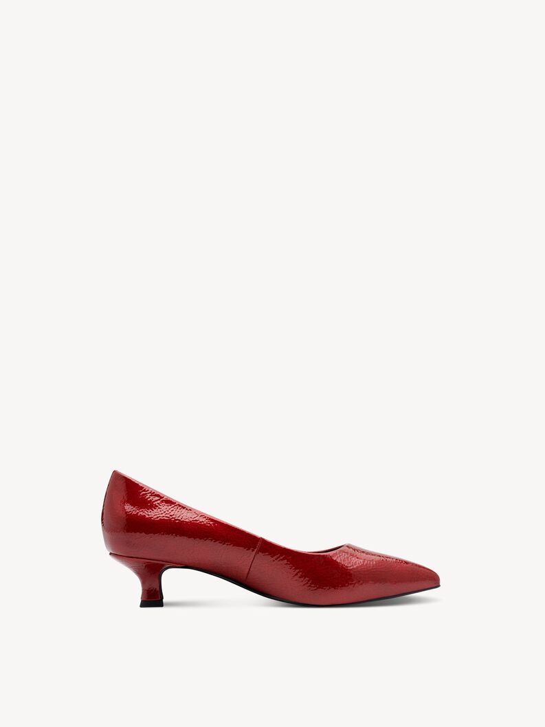 Escarpin - rouge, DK.RED PAT., hi-res