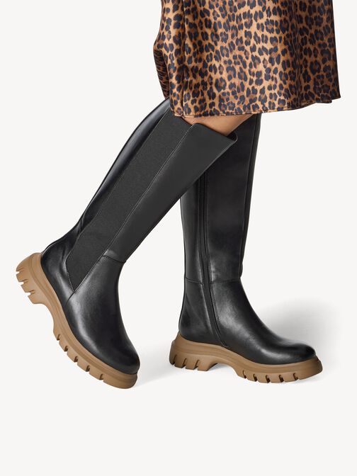 Stiefel, BLACK/NATURE, hi-res