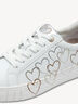 Sneaker - gold, WHITE/GOLD, hi-res