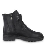 Leather Bootie - black, BLACK ANTIC, hi-res