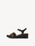 Sandalette - schwarz, BLACK COMB, hi-res