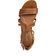 Sandale en cuir - marron, NUT, hi-res