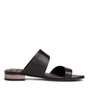 Lederpantolette - schwarz, BLACK, hi-res