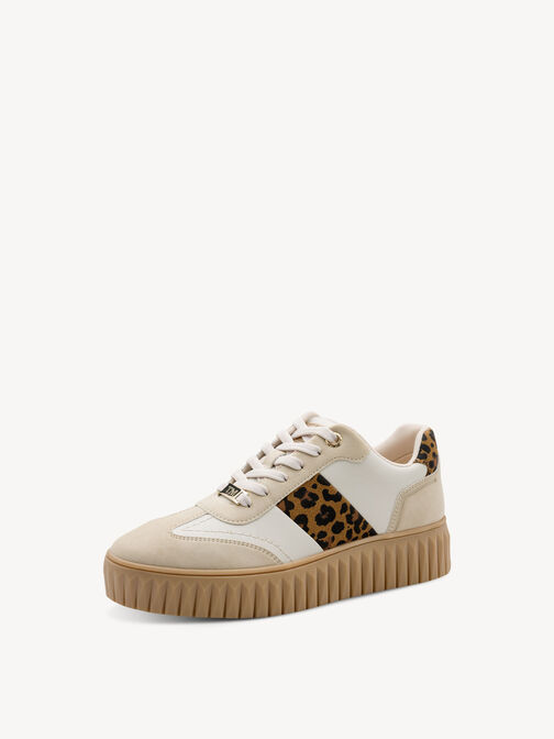 Sneaker - beige, BEI./LEO CREAM, hi-res