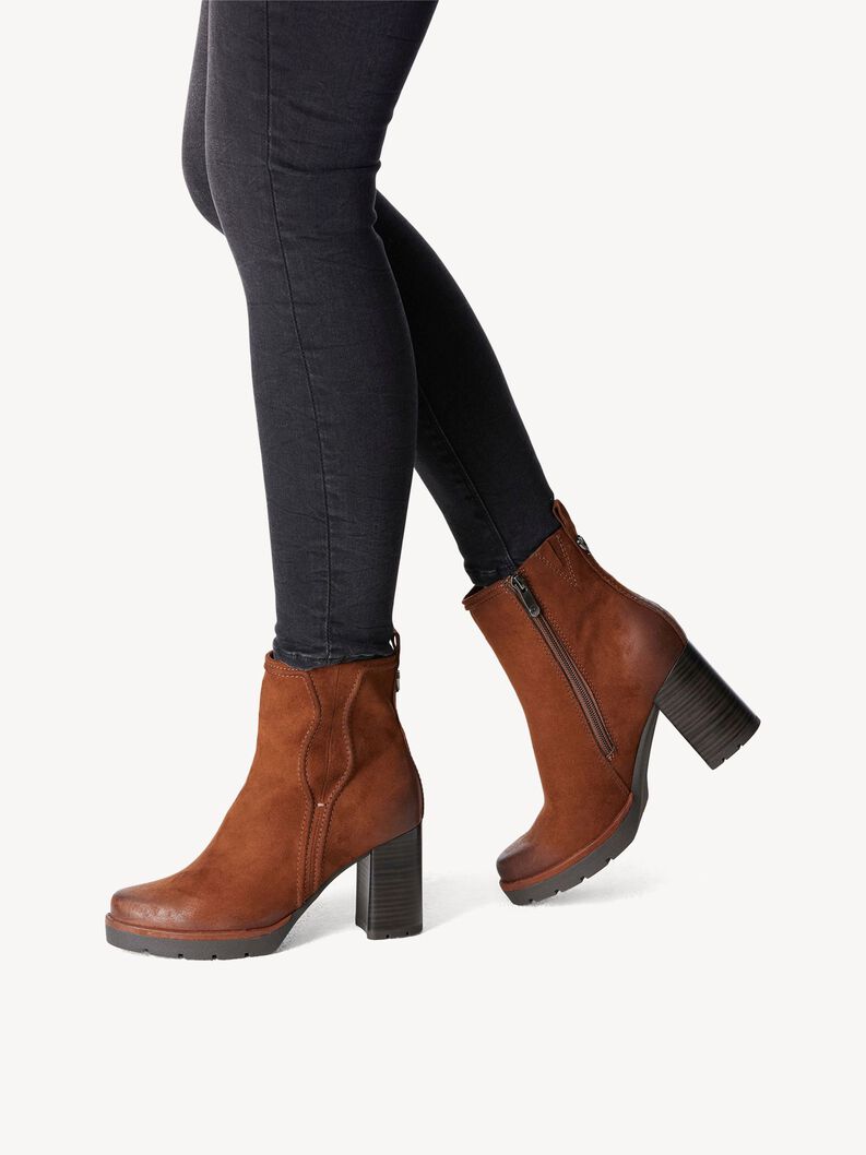 Stiefelette - braun, COGNAC, hi-res