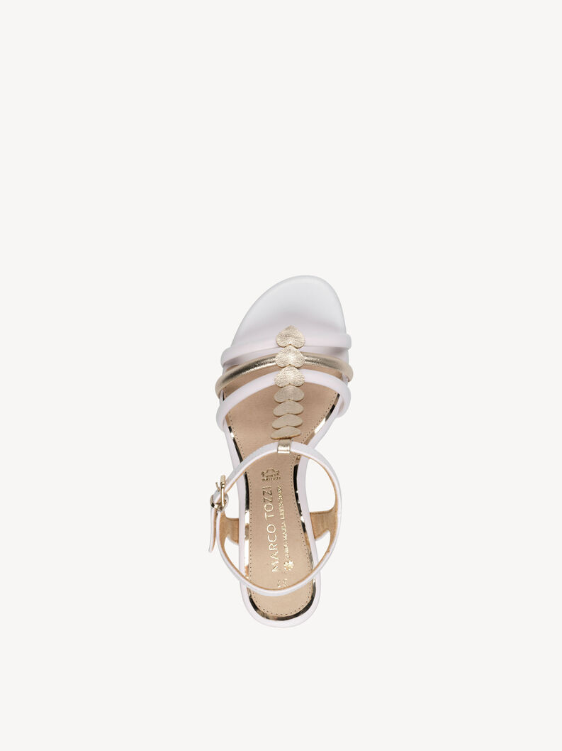 Sandal - white, WHITE COMB, hi-res