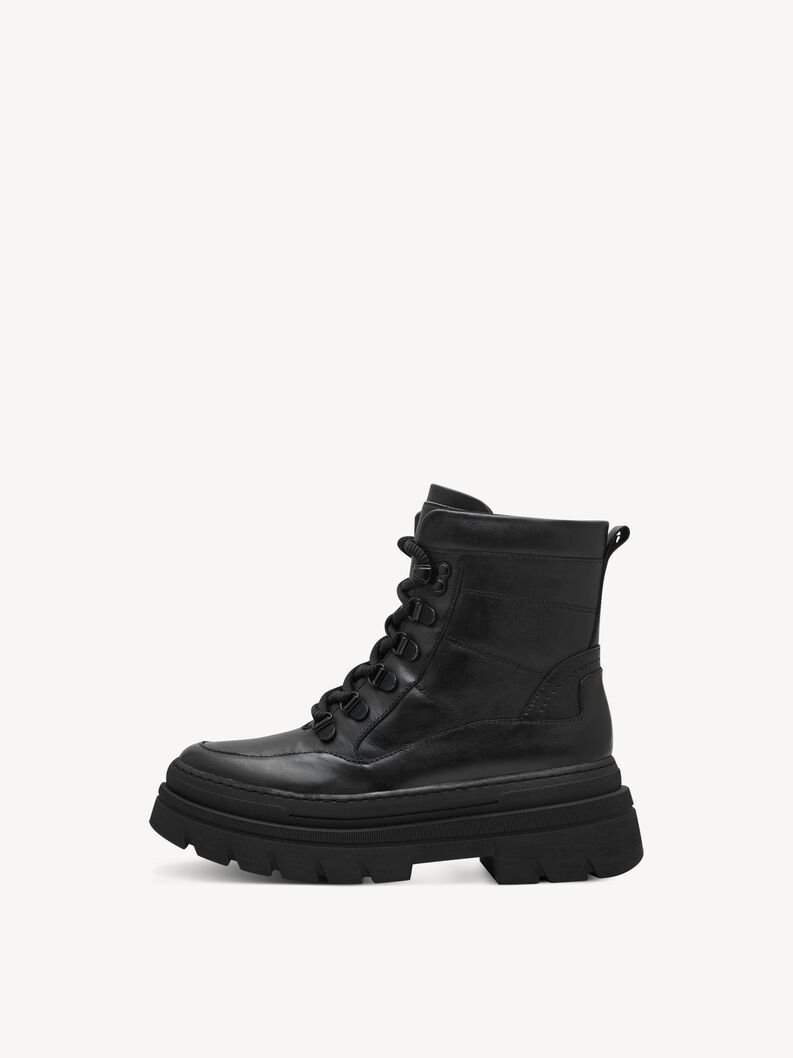 Stiefelette - schwarz Warmfutter, BLACK, hi-res