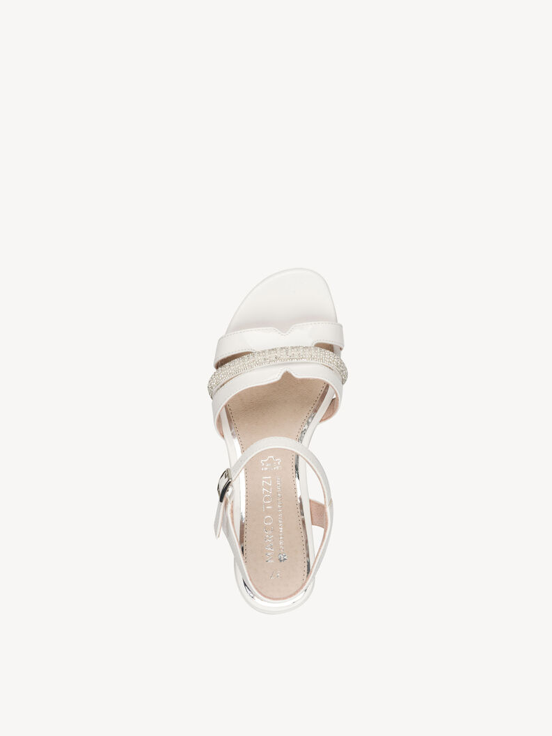 Sandalette - beige, IVORY PATENT, hi-res