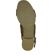 Heeled sandal - brown, COGNAC ANTIC, hi-res