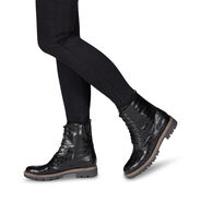 Stiefelette - schwarz, BLACK CROCO, hi-res