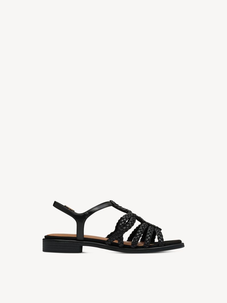 Sandale - schwarz, BLACK, hi-res