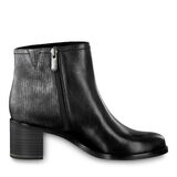 Lederstiefelette - schwarz, BLACK ANT.COMB, hi-res