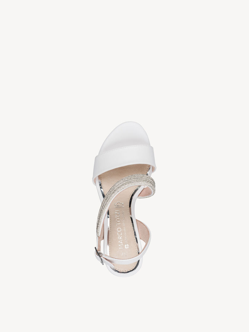 Sandalette - wei&szlig;, WHITE, hi-res