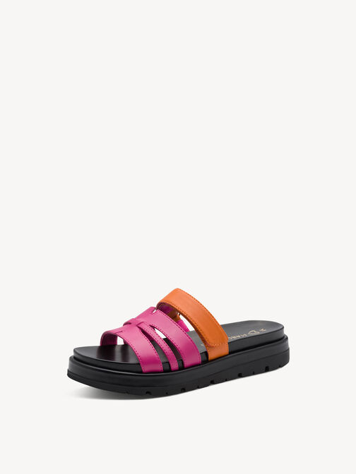 Pantolette - pink, PINK COMB, hi-res