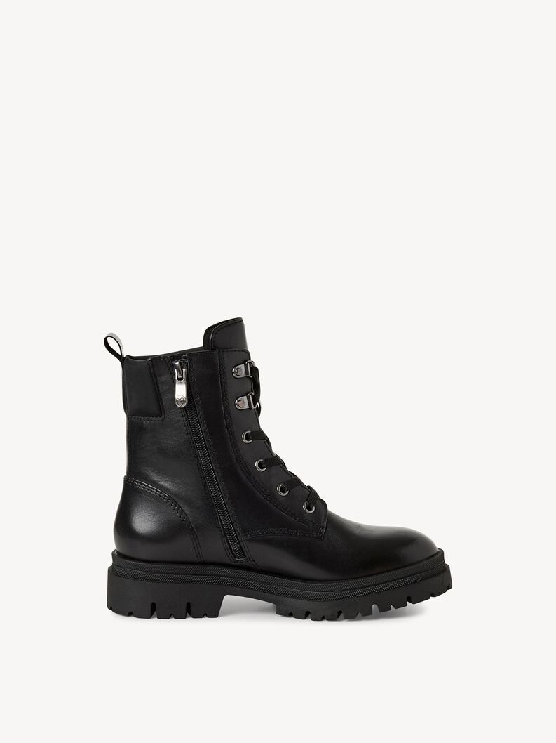 Stiefelette - schwarz Warmfutter, BLACK, hi-res