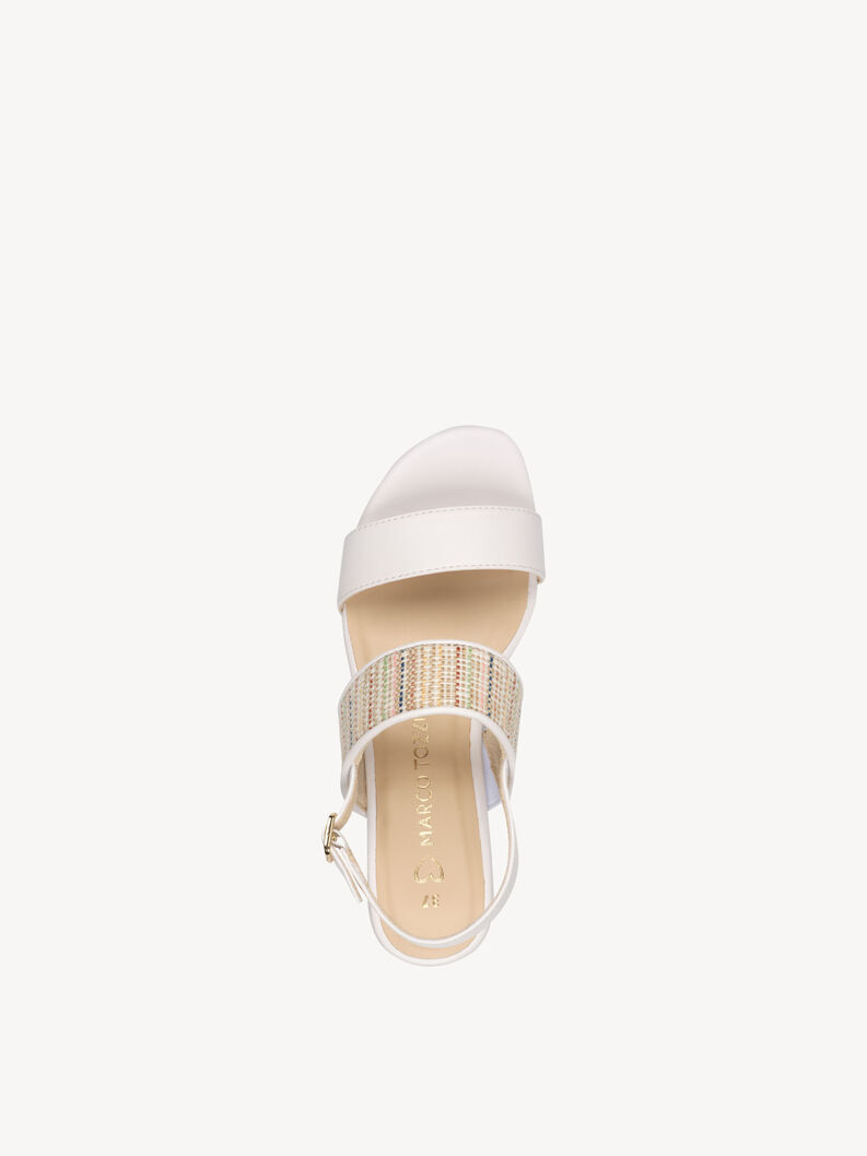 Sandály - bílá, WHITE COMB, hi-res