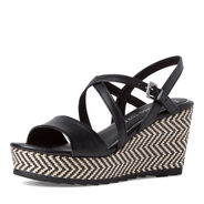 Sandalette - schwarz, BLACK, hi-res