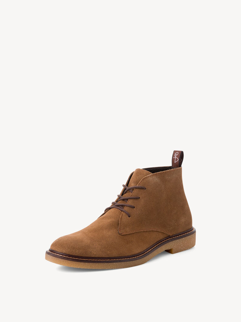 Leather Bootie - brown, MUSCAT COMB, hi-res