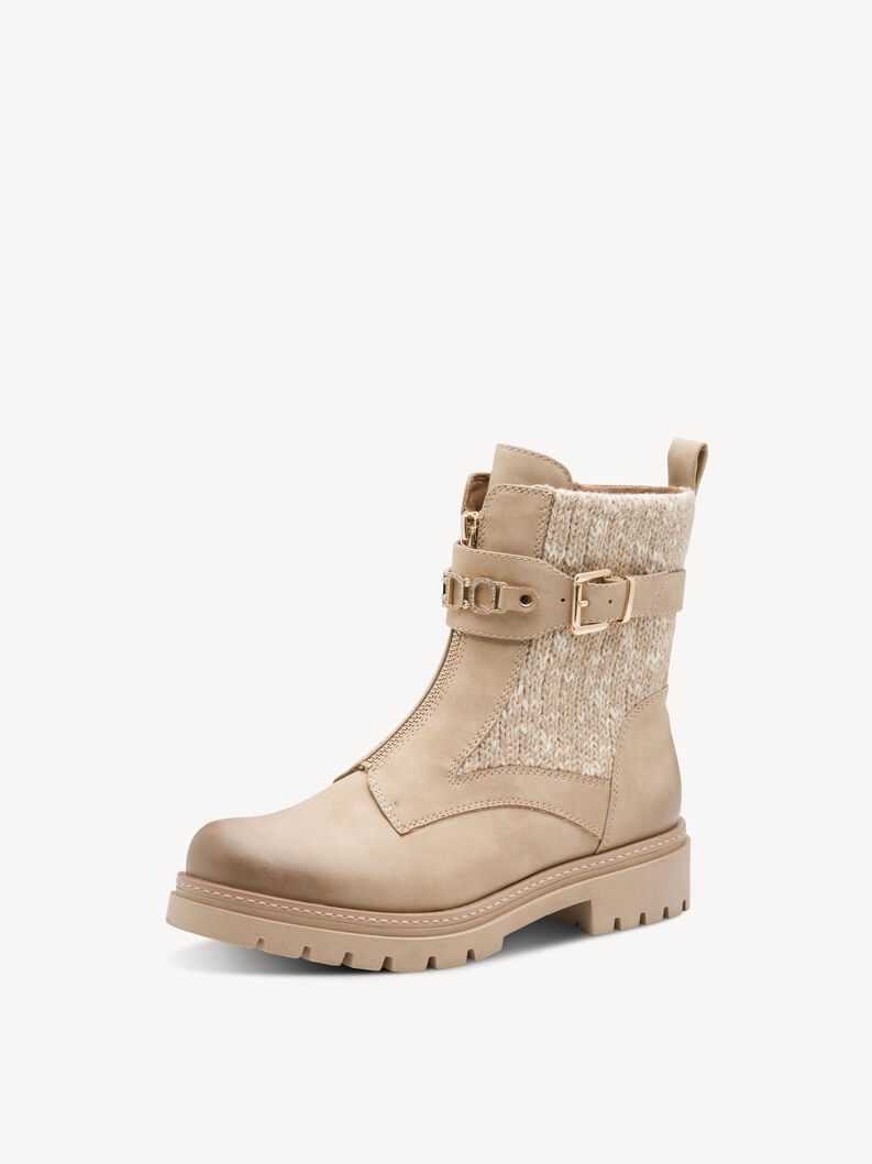 Stiefelette - beige Warmfutter, BEIGE COMB, hi-res
