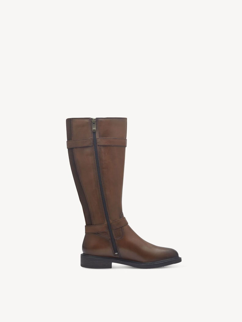 Kozačky - hněd&aacute;, COGNAC COMB, hi-res