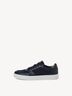 Ledersneaker - blau, NAVY, hi-res