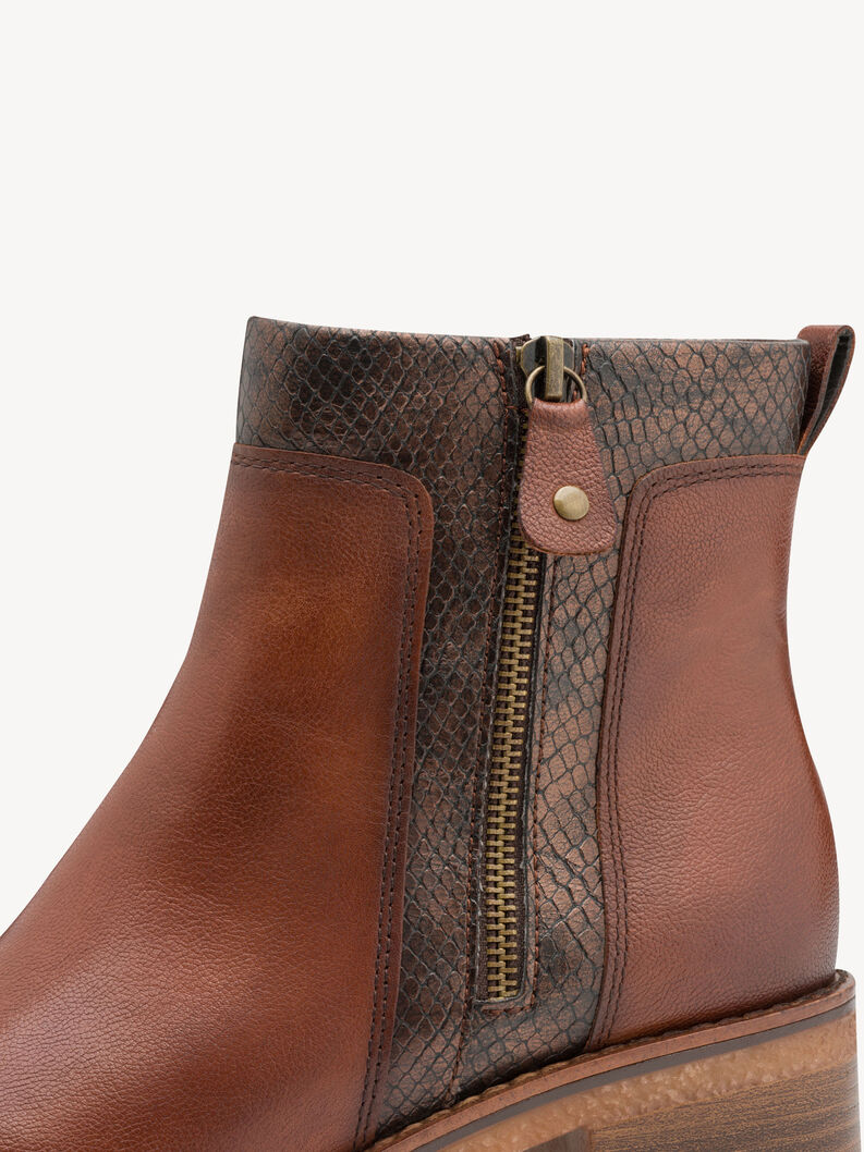 Stiefelette - braun, COGNAC COMB, hi-res