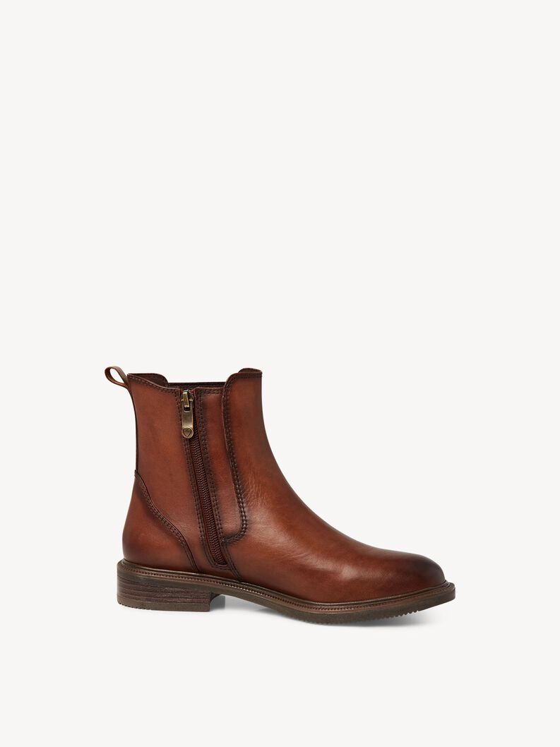 Leder Chelsea Boot - braun, COGNAC, hi-res