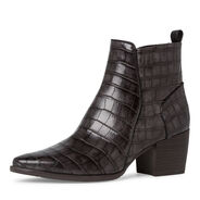 Bootie - grey, DK.GREY CROCO, hi-res