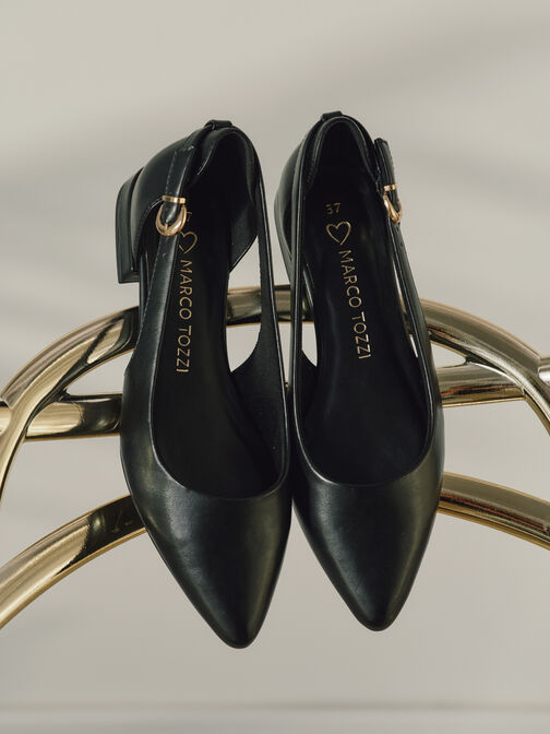 Ballerina - schwarz, BLACK, hi-res