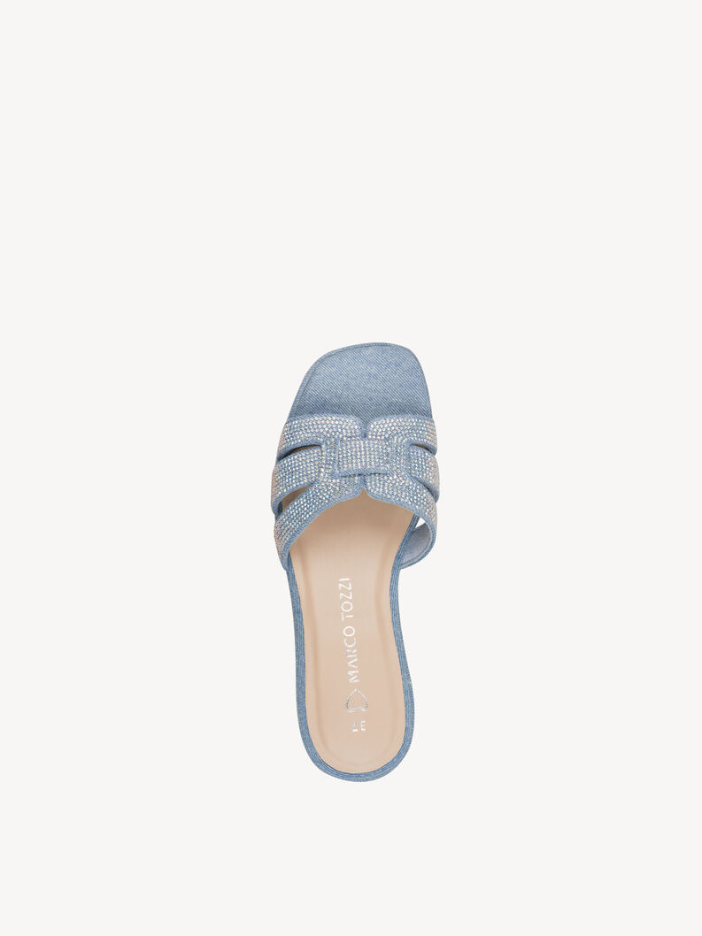 Pantolette - blau, LT.BLUE JEANS, hi-res