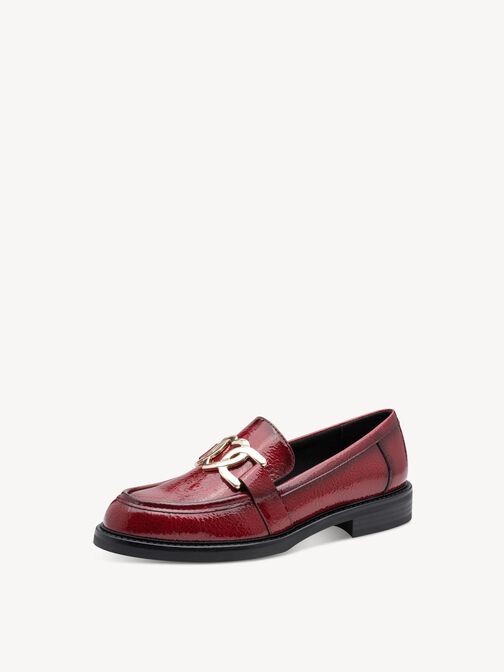 Slipper - red, DK.RED PAT., hi-res